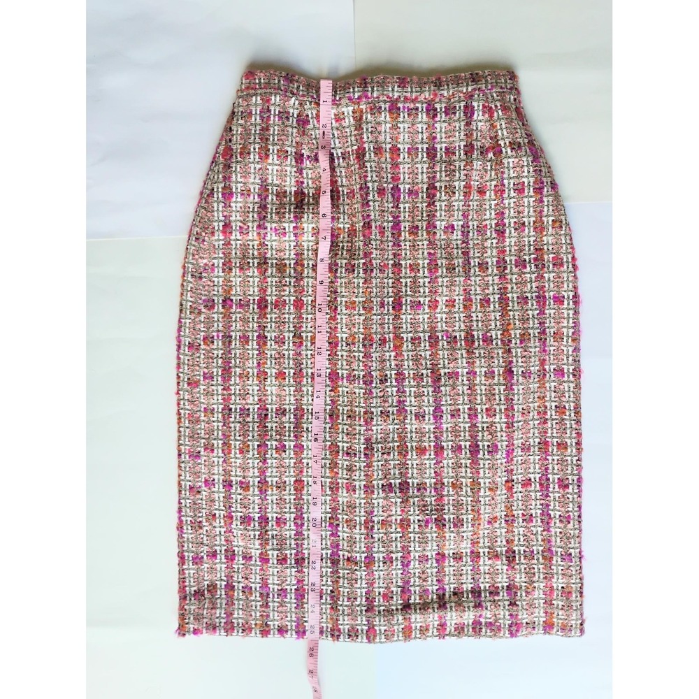 Talbots Pink Tweed Skirt Set - Picture 9 of 11